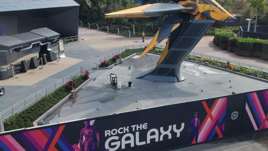 Guardians of the Galaxy Cosmic Rewind Entrance