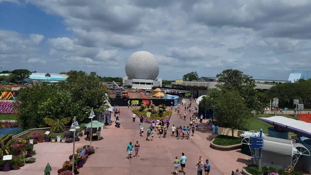 Construction in Epcot