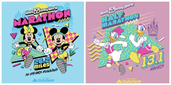 2023 Walt Disney World Marathon Art