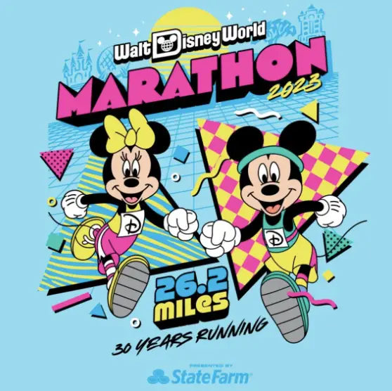Mickey and Minnie run the Marathon