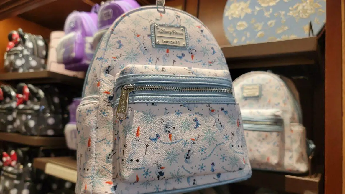 Frosty And Adorable New Olaf Loungefly Backpack!