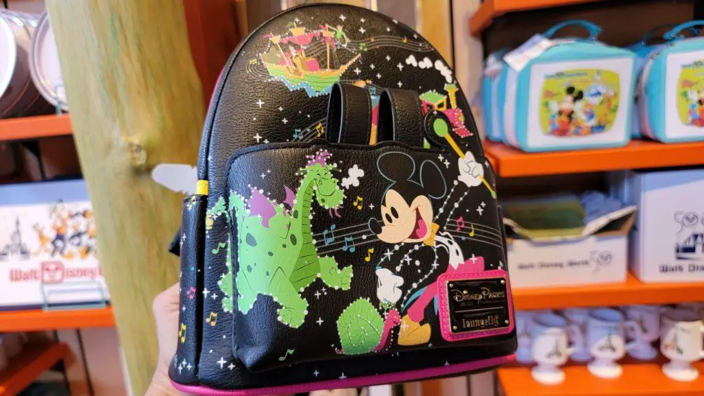 The Main Street Electrical Parade Loungefly Backpack and Minnie Ears
