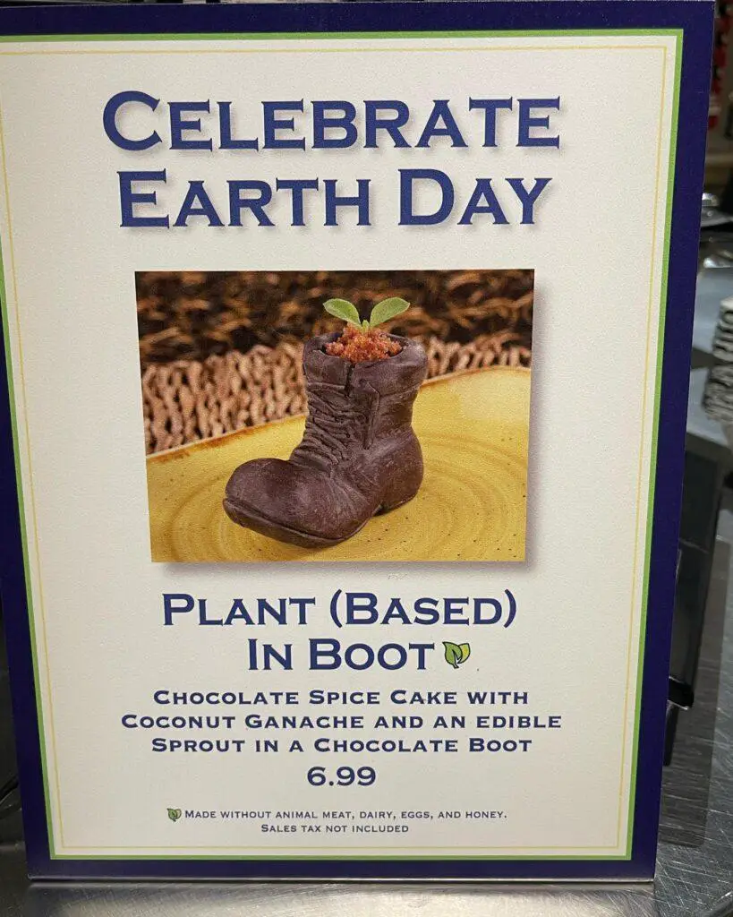 New Plant-Based Wall-e Boot Spice Cake celebrates Earth Day at Animal Kingdom Lodge