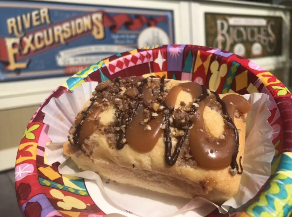 Check out the amazing new Snickers Pound Cake at the Magic Kingdom