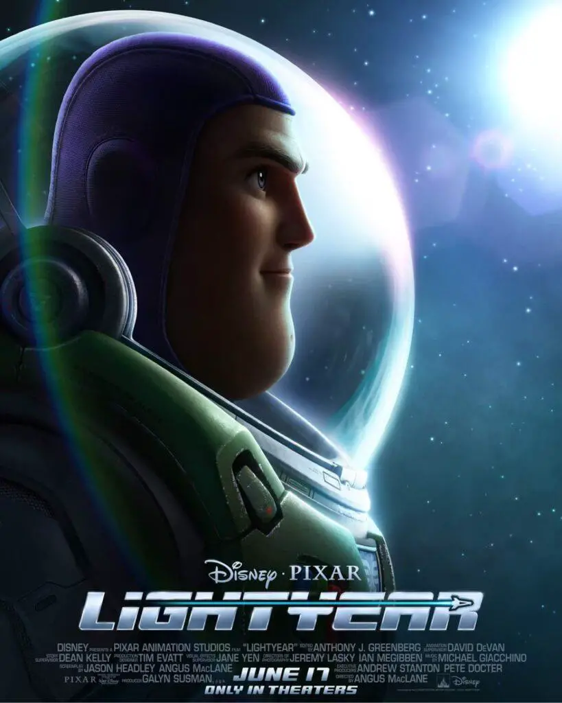 New Trailer, Poster & Images Now Available for Pixar's Lightyear