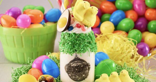 Peeps-topped Easter Basket Milkshake from Universal Orlando