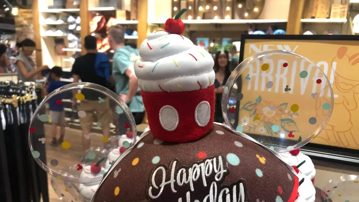 New ‘Happy Birthday’ Mickey Ear Hat Spotted at Walt Disney World