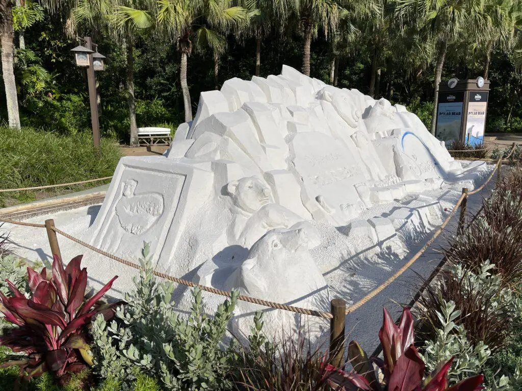 Sand Sculpture for Disneynature ‘Polar Bear’ Debuts at Disney’s Animal Kingdom