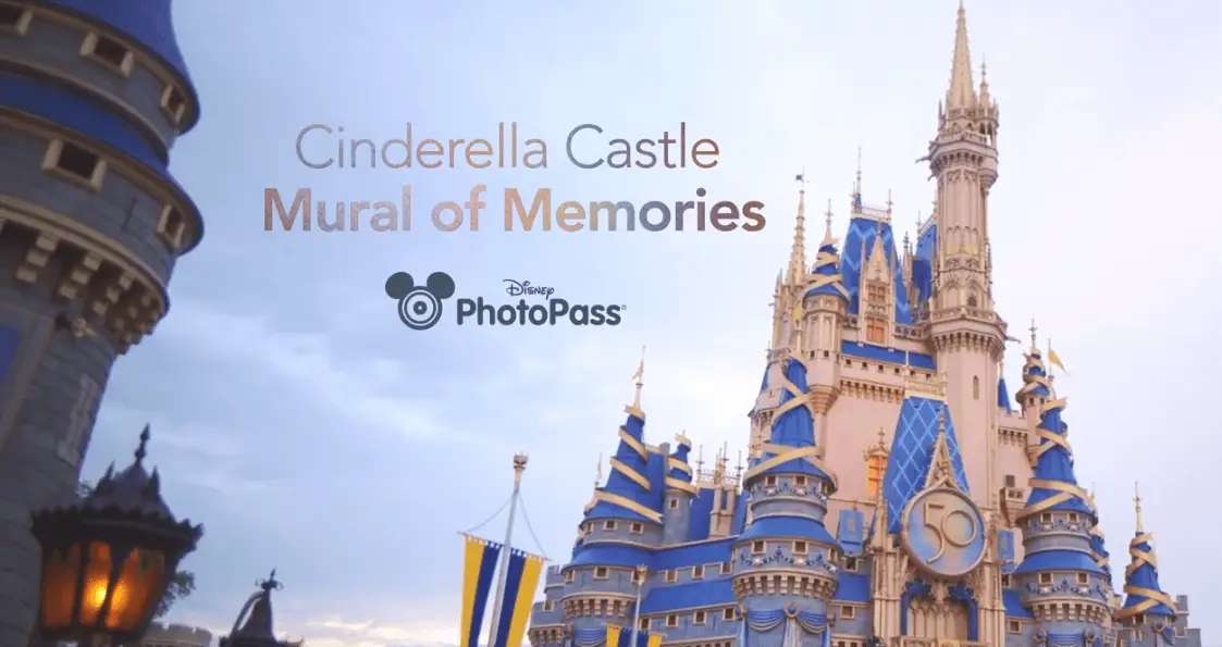 You can now virtually transform Cinderella Castle with new paid Mural of Memories
