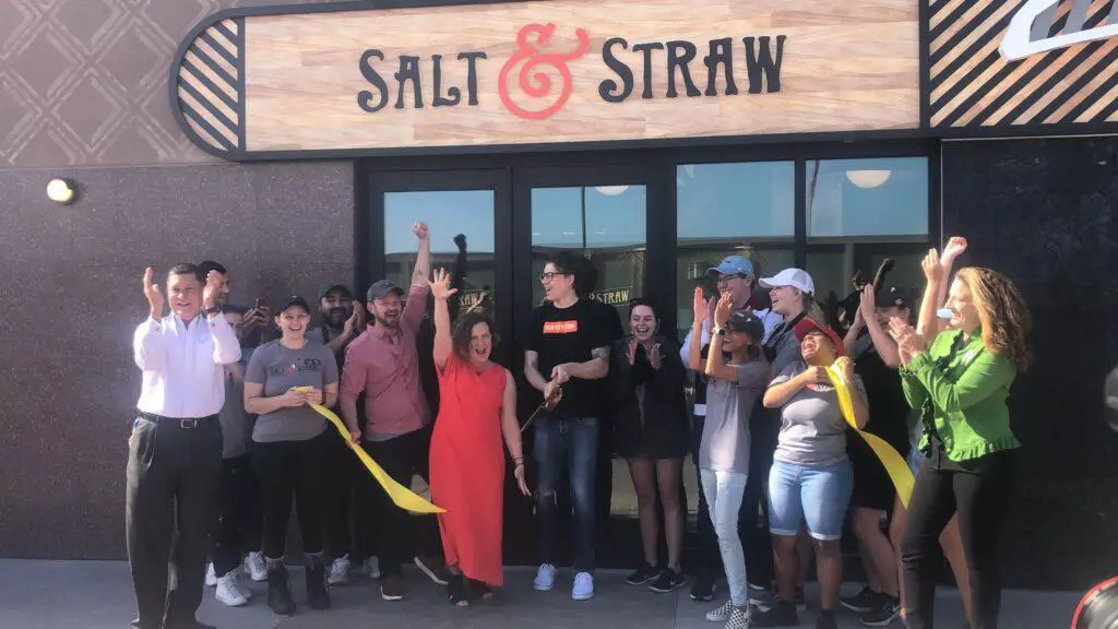Great News! Salt & Straw in Disney Spring is now open!