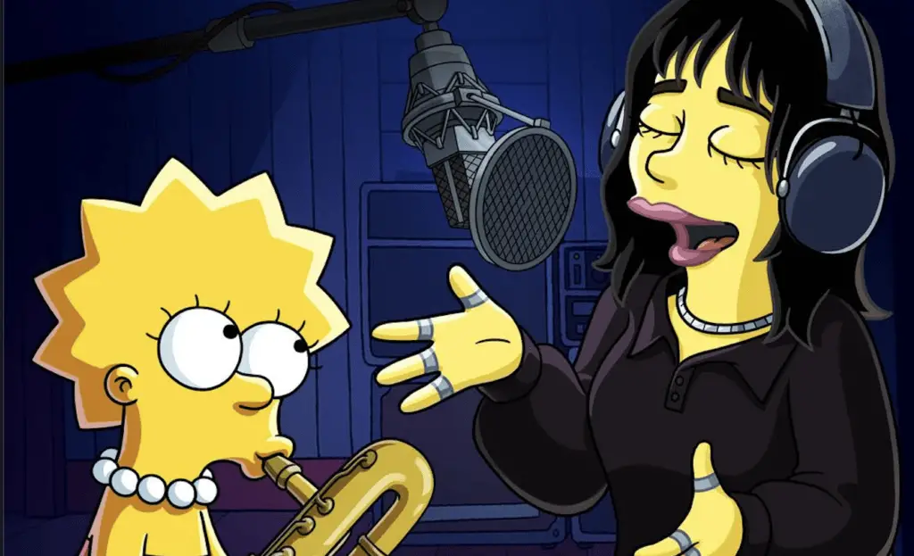Billie Eilish to Star in 'When Billie Met Lisa' "Simpsons" Short on Disney+