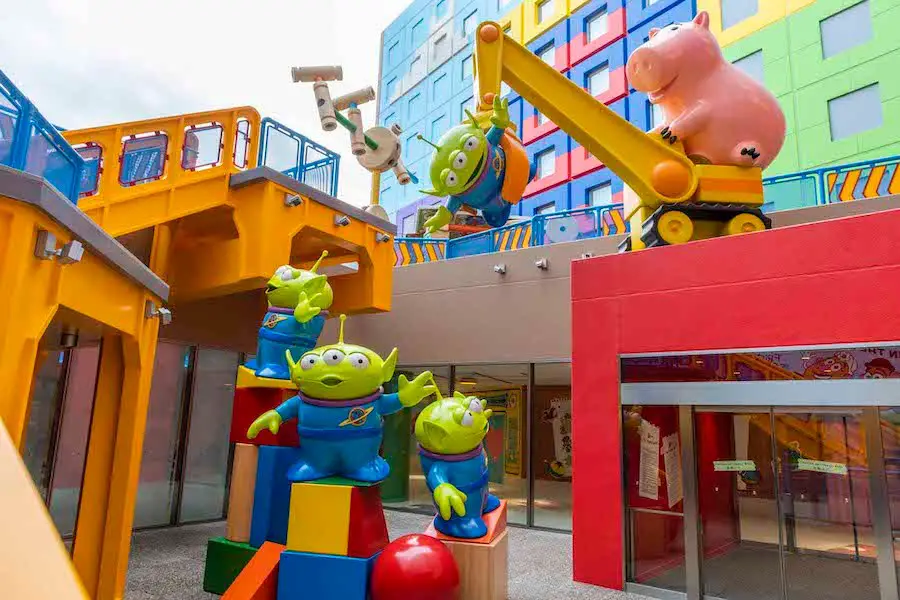 Grand Opening of Toy Story Hotel at Tokyo Disney