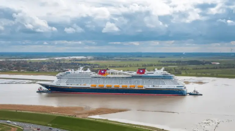 Video: Watch the Disney Wish’s Epic Journey to the North Sea!