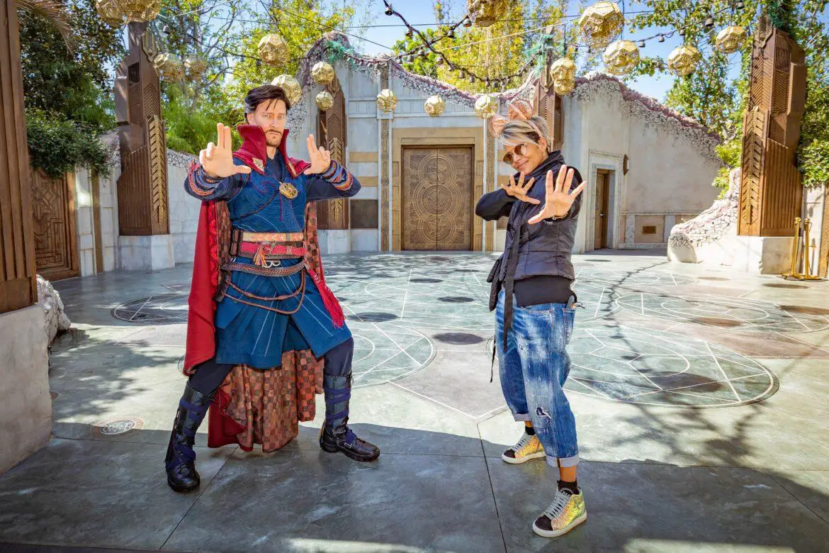 Halle Berry drops by Avengers Campus while visiting California Adventure