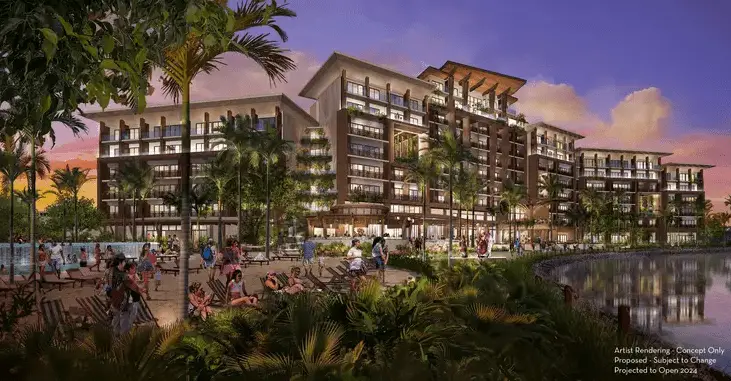 New Permit filed showing details on the DVC tower at Disney’s Polynesian Village Resort