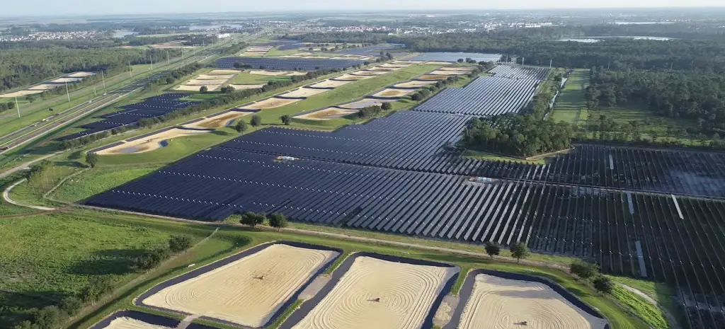Two new solar arrays are being built at Disney World
