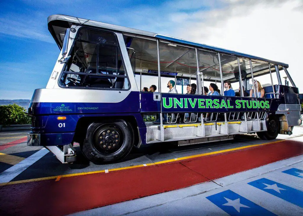 Universal Studios Hollywood Rolls Out First Electric Trams for Studio Tour