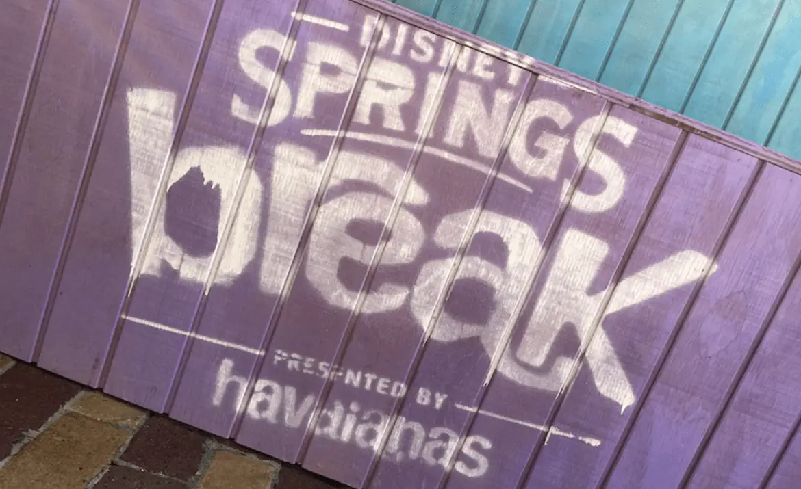 Disney Springs Break presented by Havaianas coming on April 21-24