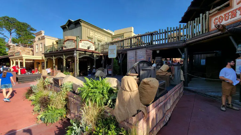 Frontierland in the Magic Kingdom