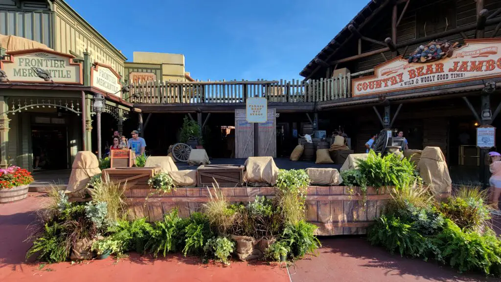 Frontierland in the Magic Kingdom