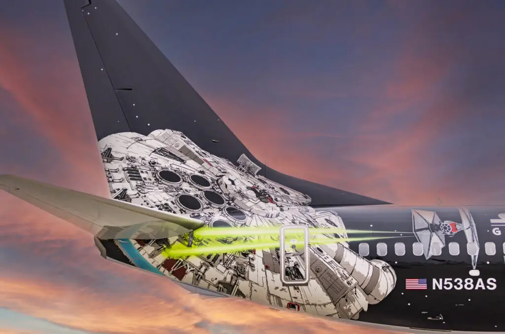 Alaska Airlines launches a new Star Wars-themed plane!