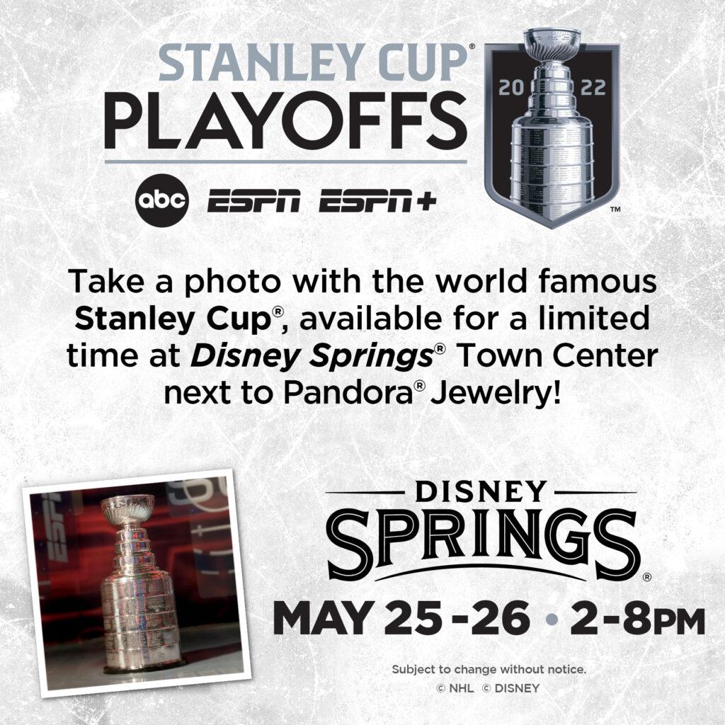 Stanley Cup is coming to Disney Springs this week!