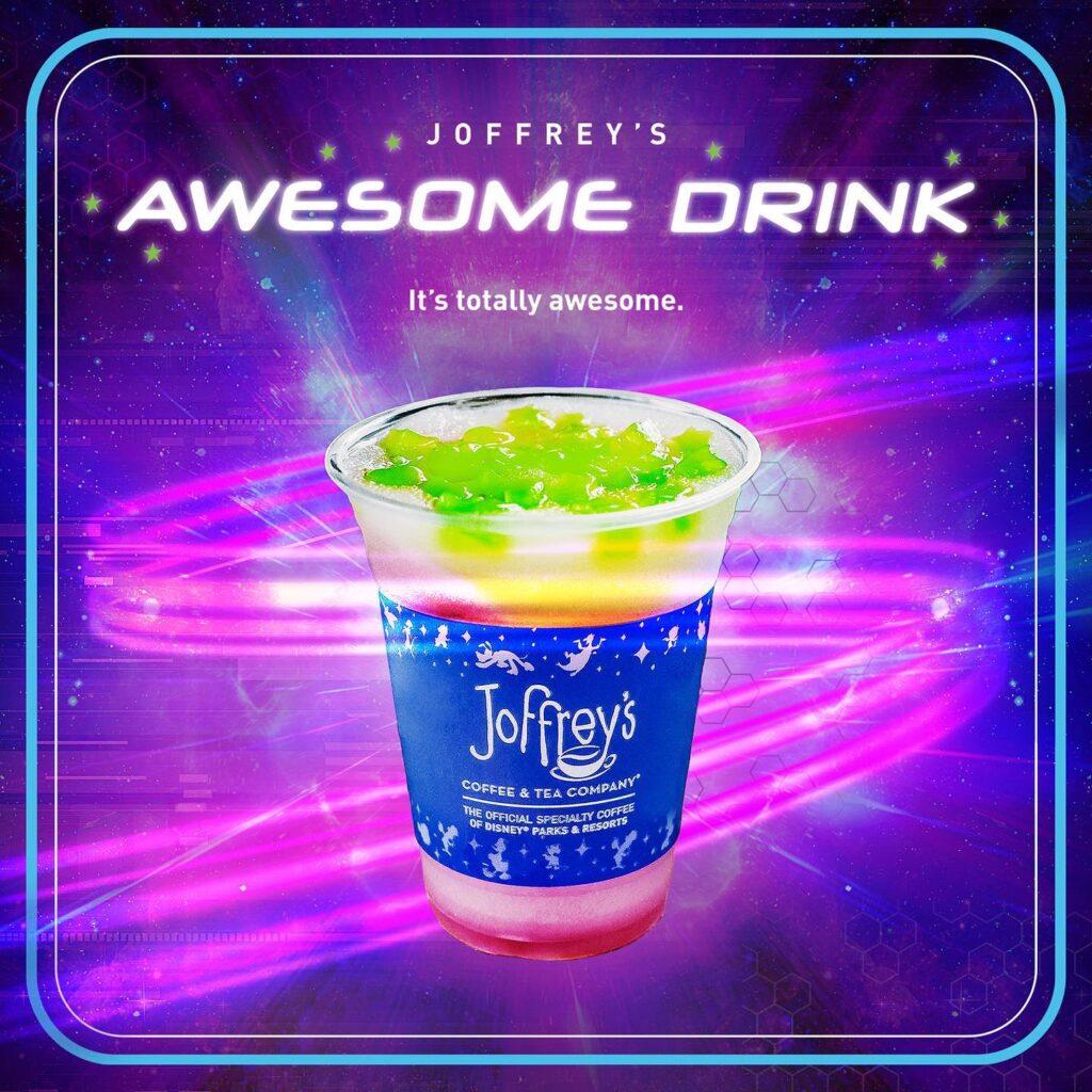 Joffrey's Coffee is celebrating the grand opening of Guardians of the Galaxy: Cosmic Rewind with a special drink