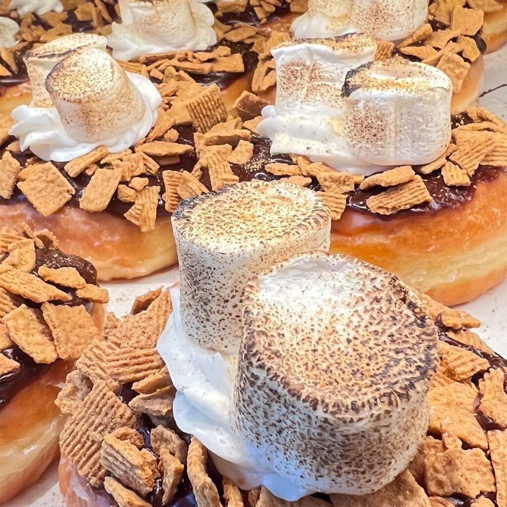 S'Mores Galore Donut Is a Fireside Masterpiece at Everglazed Donuts in Disney Springs
