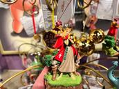 Disney Parks Alice in Wonderland Figurine Christmas Ornament