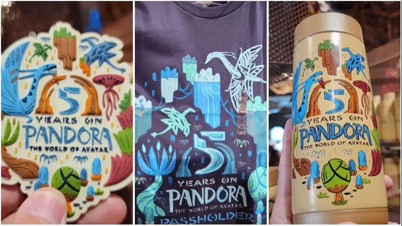 New Pandora – The World Of Avatar 5th Anniversary Merchandise At Animal Kingdom!