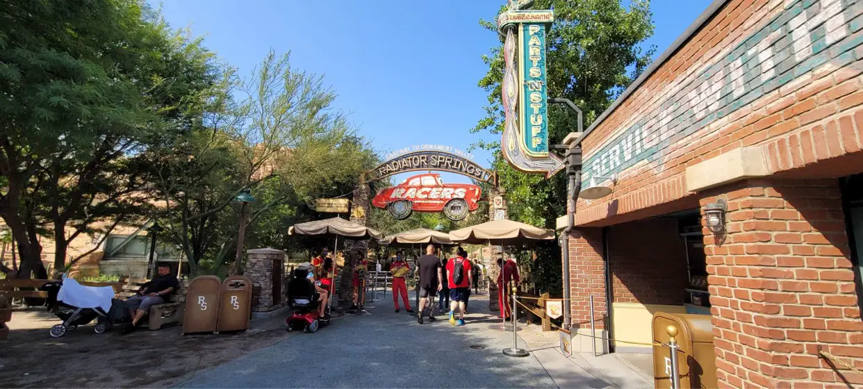 Radiator Springs Racers still closed at Disney California Adventure ...