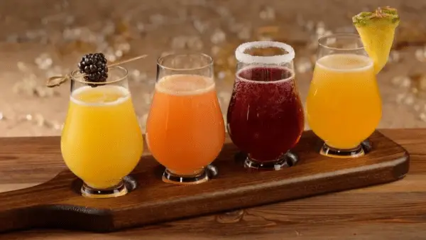 New Mimosa Flight from Whispering Canyon Cafe
