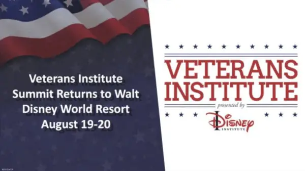 Disney’s Veterans Institute Banner