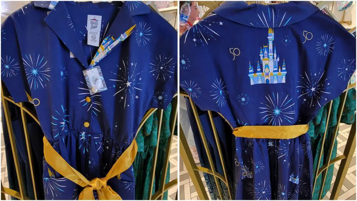 New Walt Disney World 50th Anniversary Dress To Celebrate In Style!