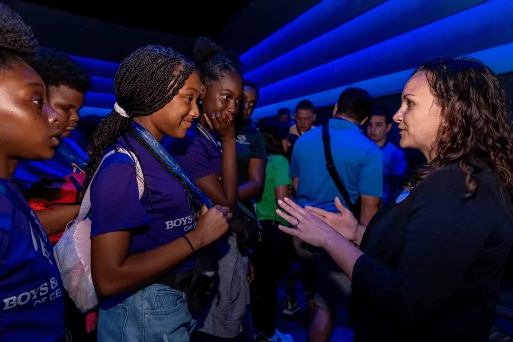 Students of Boys & Girls Clubs Were Among the First to Experience Guardians of the Galaxy: Cosmic Rewind