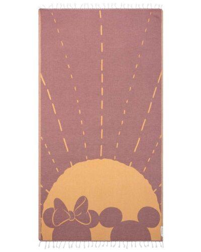 Mickey and Minnie Date towel