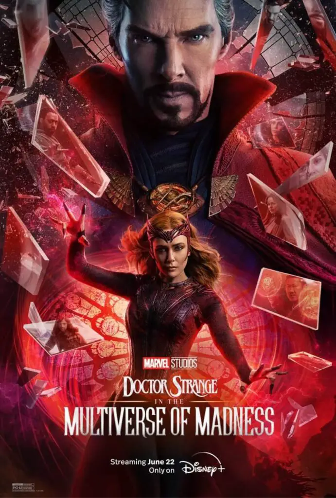 Doctor Strange in the Multiverse of Madness streams June 22nd on Disney Plus