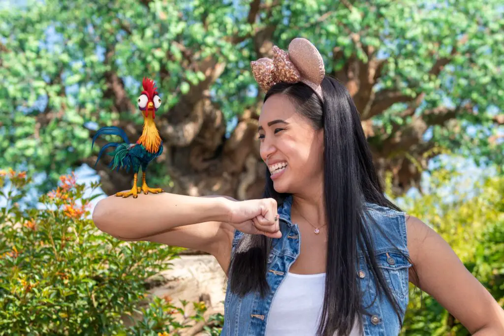 Moana themed Magic Shots at Walt Disney World