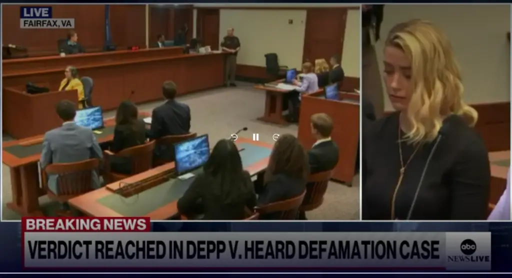 Verdict reached in Johnny Depp-Amber Heard defamation trial