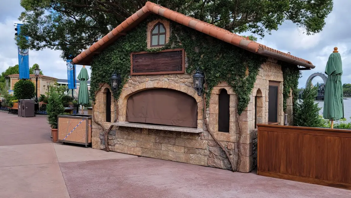 Epcot Food & Wine Festival Food Booths starting to arrive ahead of opening
