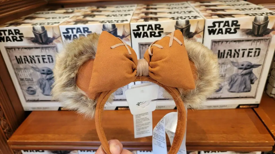 The Super Cute Ewok Ear Headband Is Available Now At Magic Kingdom!