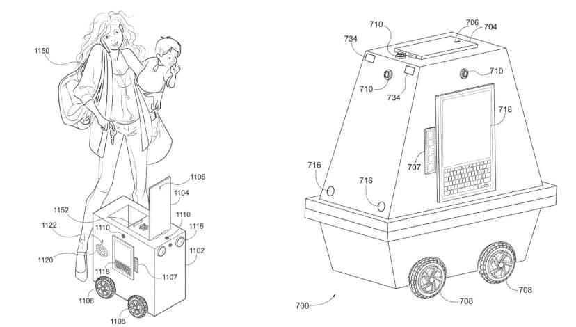 Disney files patents for robot sherpa that could transport park guests items for them