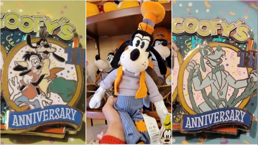 We Found Goofy’s 90th Anniversary Plush And Pins At Magic Kingdom!