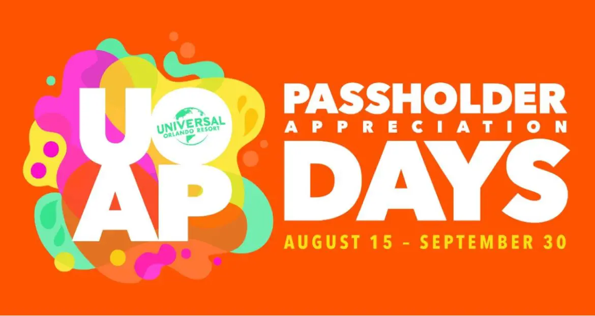 Passholder Appreciation Days returning to Universal Orlando in August