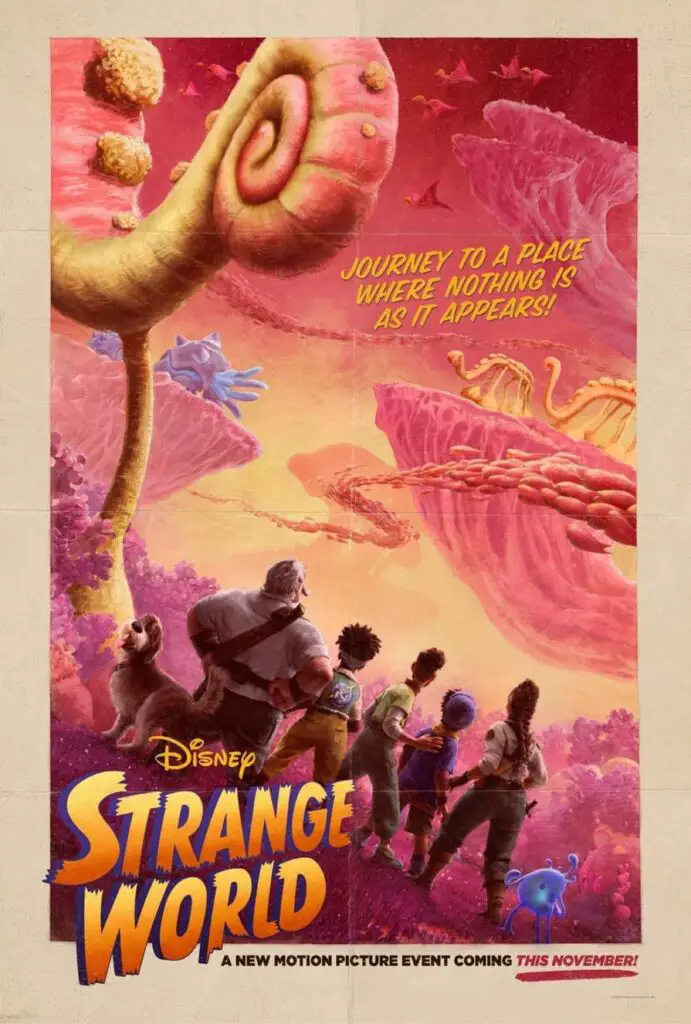 Strange World Teaser Trailer and Poster out now