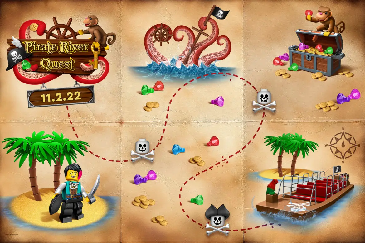 LEGOLAND Florida Announces Grand Opening Date of Pirate River Quest