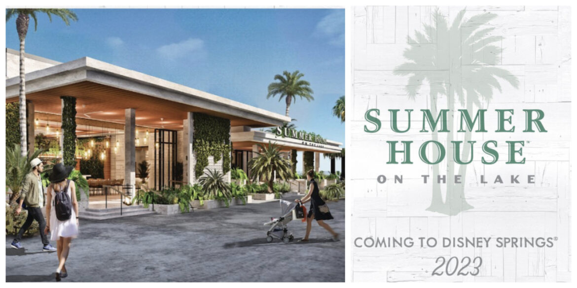 Summer House on the Lake is coming to Disney Springs in 2023