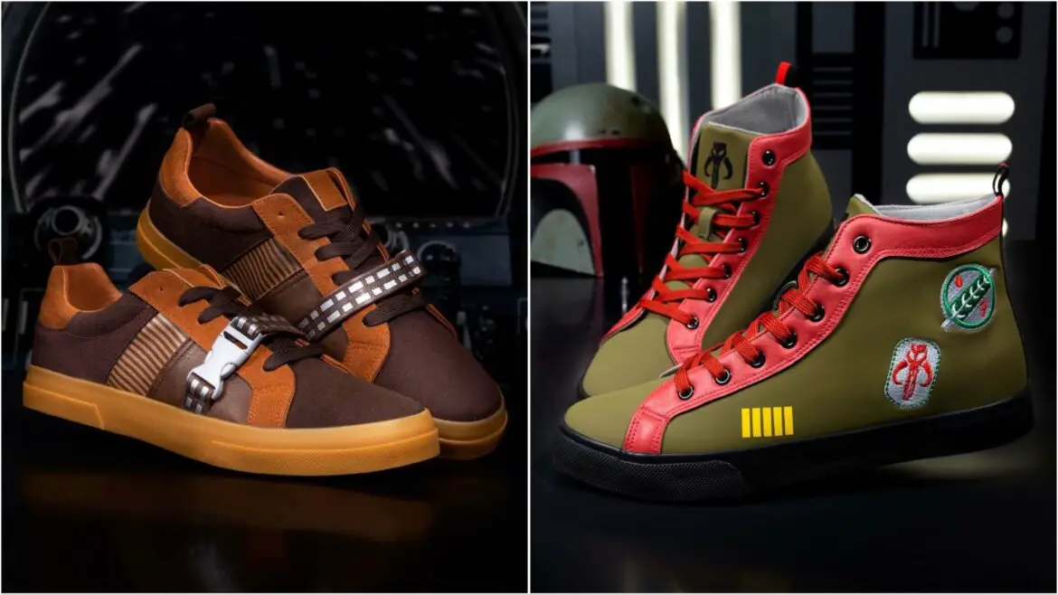 The Force Is Strong With These Chewbacca And Boba Fett Shoes!