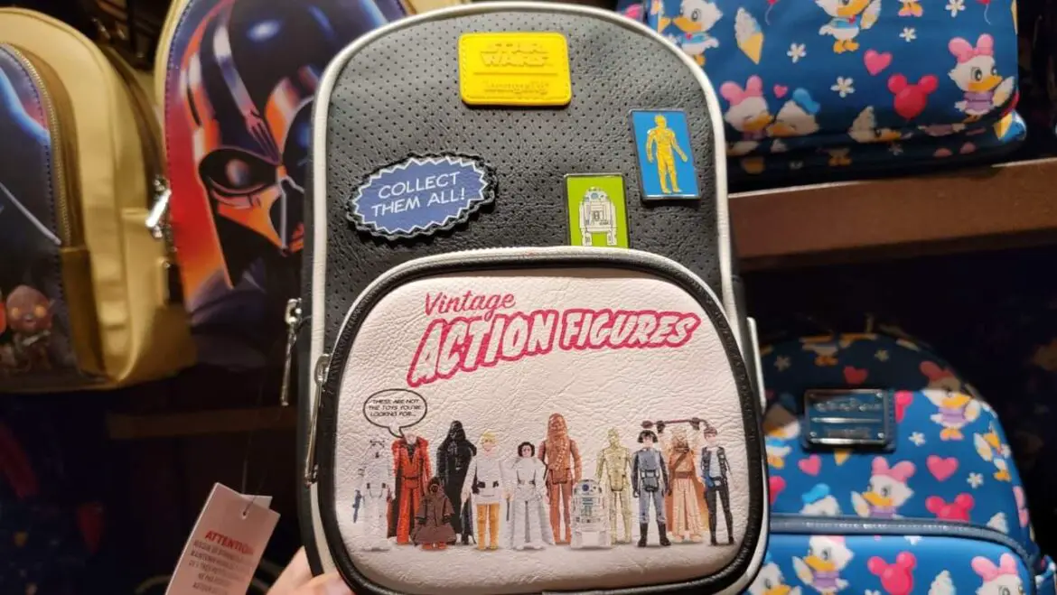 New Star Wars Action Figures Loungefly Bag Available At Disney World!