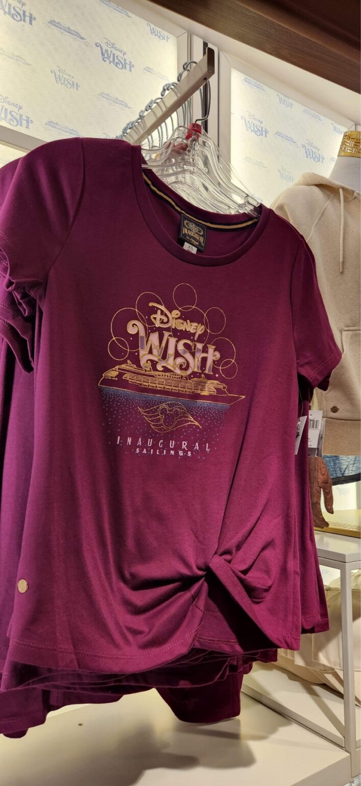 First Look Of The New Disney Wish Inaugural Merch! | Chip and Company